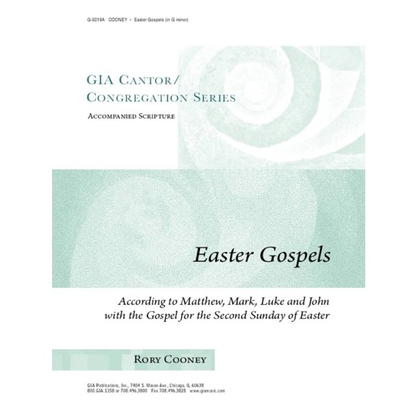 Easter Gospels - Cantor/Congregation : According to Matthew, Mark, Luke and John