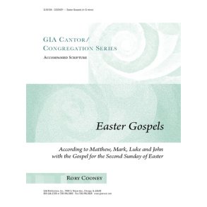 Easter Gospels - Cantor/Congregation - in F minor : According to Matthew, Mark, Luke and John