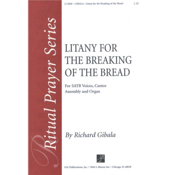 Litany for the Breaking of the Bread