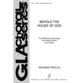 Behold the House of God : 3 Trumpets, 3 Trombones, Organ, Full Score