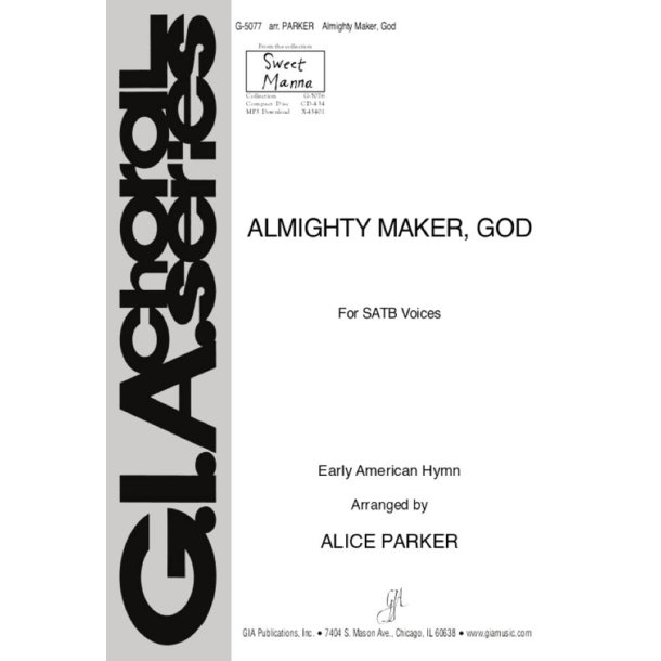 Almighty Maker, God