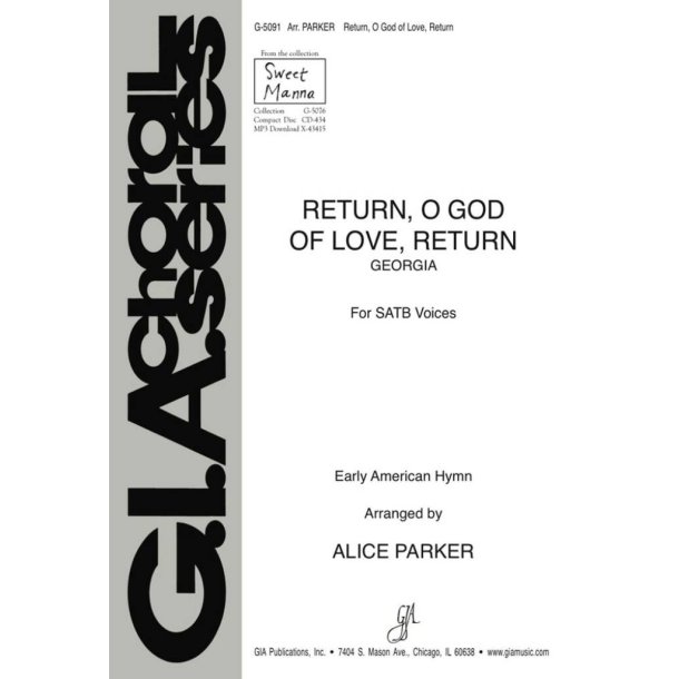 Return, O God of Love, Return