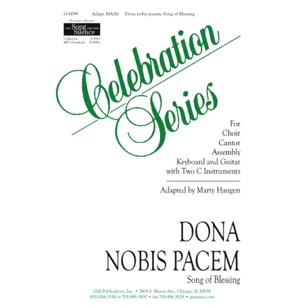 Dona nobis pacem : 2 C Instruments
