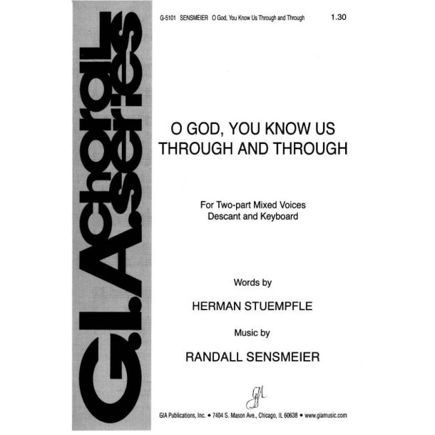 O God, You Know Us Through and Through
