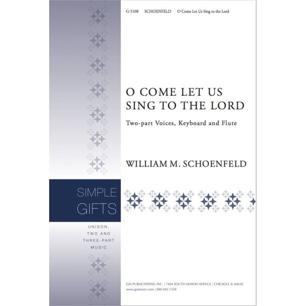 O Come Let Us Sing to the Lord : Flute