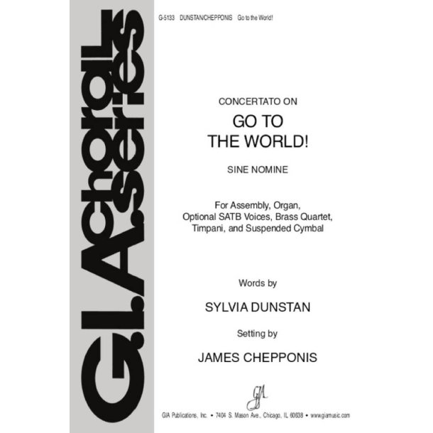 Go to the World! : 2 Trumpets, 2 Trombones, Timpani, suspended Cymbal