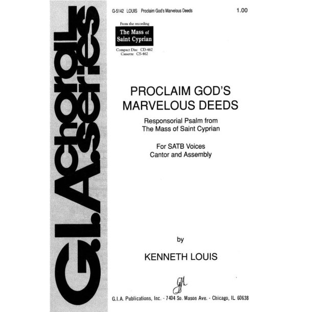Proclaim Gods Marvelous Deeds : from Mass of St. Cyprian