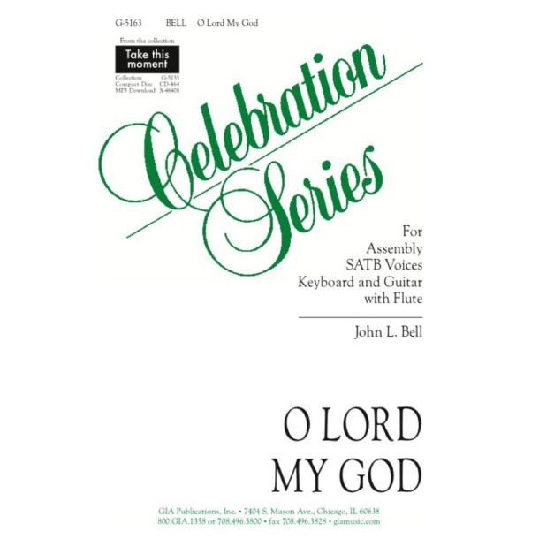 O Lord My God : Flute