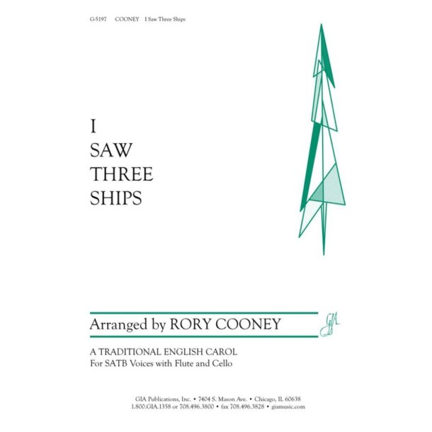 I Saw Three Ships - Instrument edition : Flute, Cello