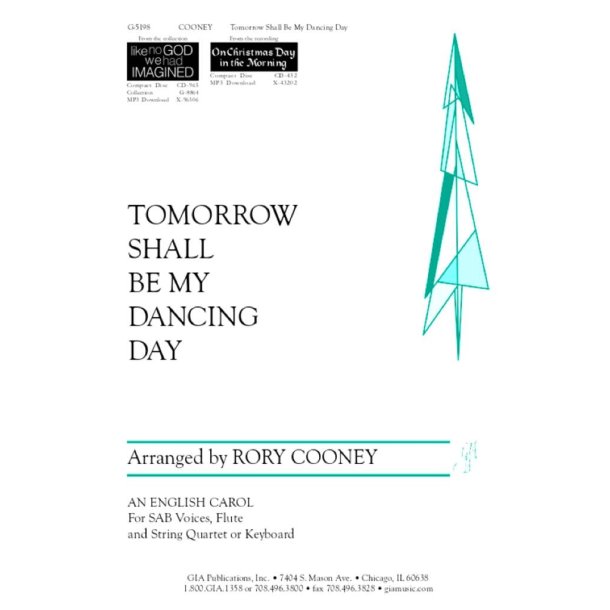 Tomorrow Shall Be My Dancing Day