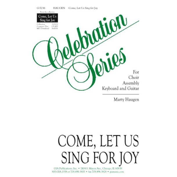 Come, Let Us Sing for Joy : Psalm 95