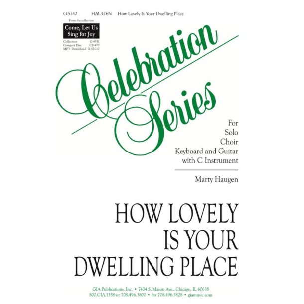 How Lovely Is Your Dwelling Place : C Instrument