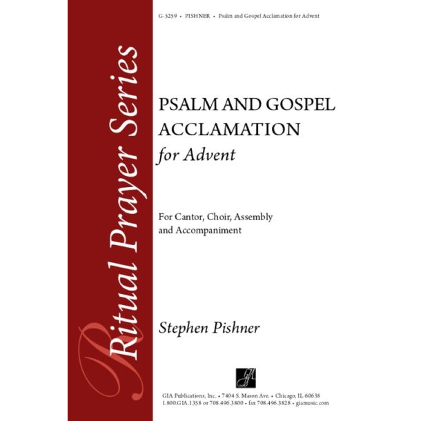 Psalm and Gospel Acclamation for Advent-Brass Part