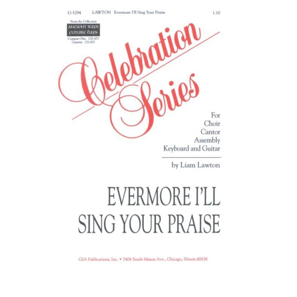 Evermore Ill Sing Your Praise
