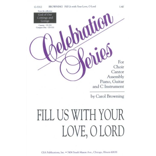Fill Us with Your Love, O Lord : C Instrument