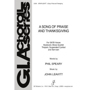 Song of Praise and Thanksgiving : Brass quartet - 2 Trumpets, 2 Trombones, Percussion