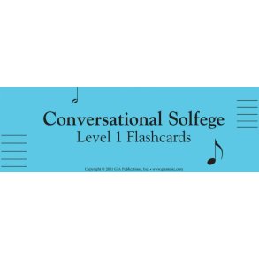 Conversational Solfege, Level 1 - Flashcards : Musical Education