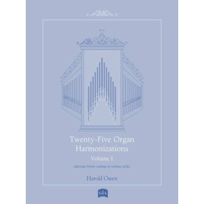 Twenty-five (25) Organ Harmonizations