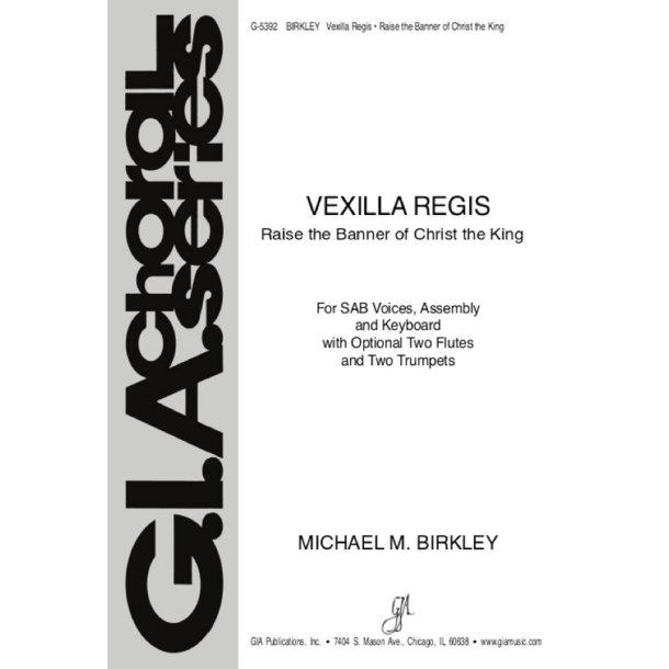Vexilla Regis : 2 Flutes, 2 Trumpets in Bb or C
