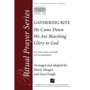 Gathering Rite: He Came Down : Percussion ad lib.