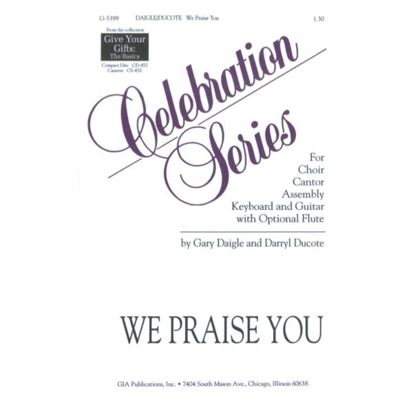 We Praise You : Flute