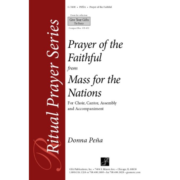 Prayer of the Faithful : from Mass of the Nations