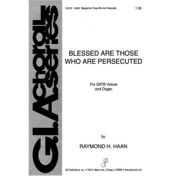 Blessed Are Those Who Are Persecuted
