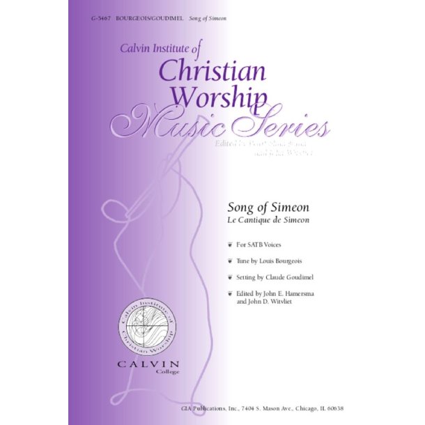 Song of Simeon : Le cantique de Simeon