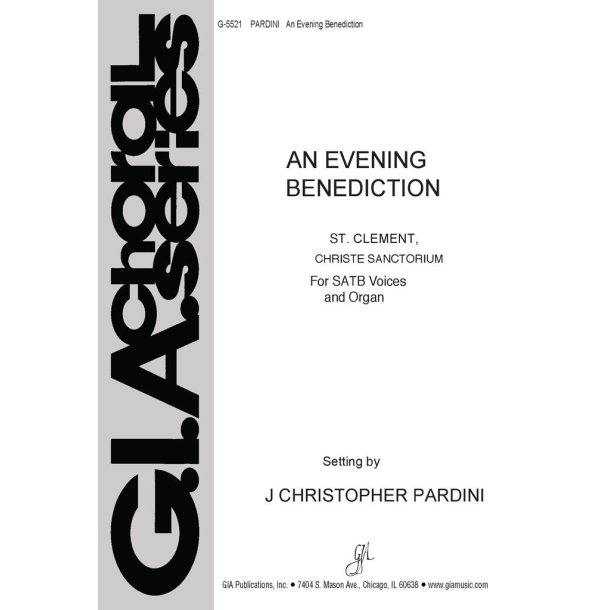 An Evening Benediction