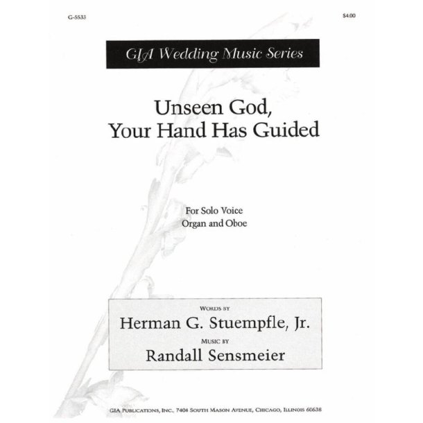 Unseen God, Your Hand Has Guided : Oboe
