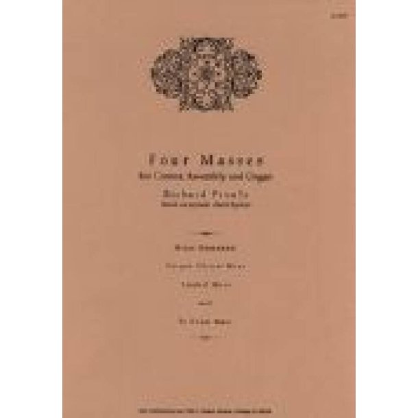 Four Masses for Cantor, Assembly, and Organ : Organ