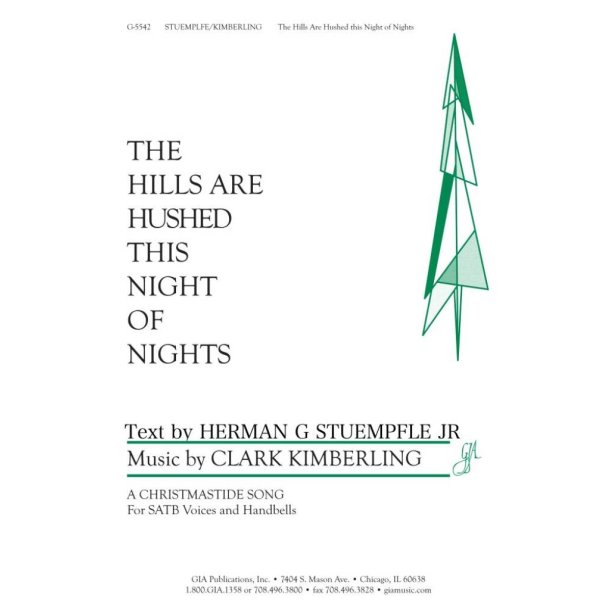 Hills Are Hushed This Night of Nights, The : 4 Handbells