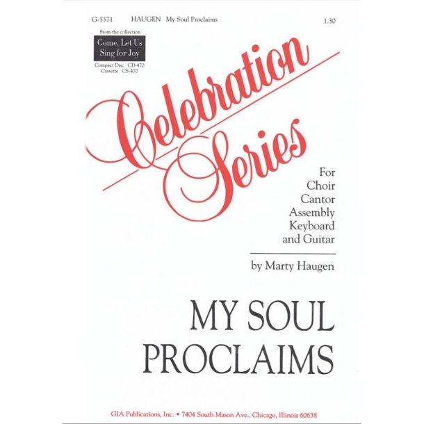 My Soul Proclaims : 2 C Instruments