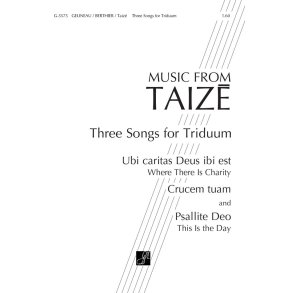 Three Songs for Triduum