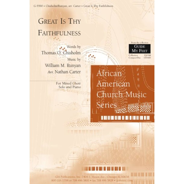 Great Is Thy Faithfulness