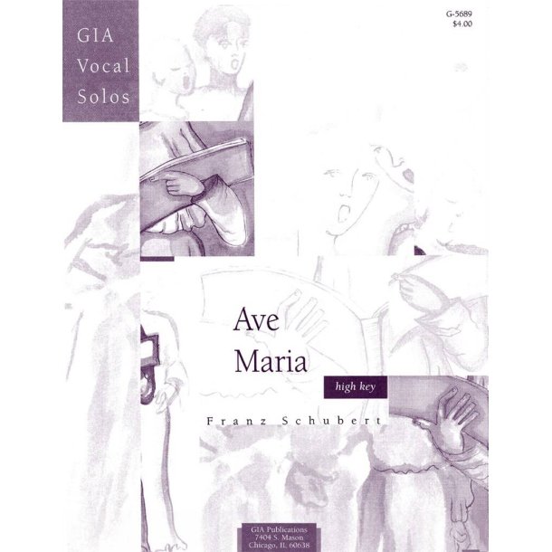 Ave Maria : High Voice Key of B-flat