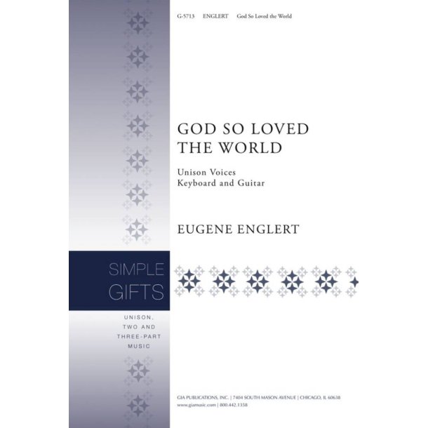 God So Loved the World