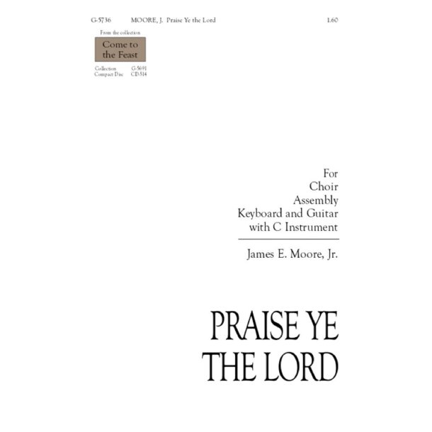 Praise Ye the Lord : C Instrument