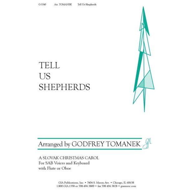 Tell Us Shepherd : Flute or Oboe