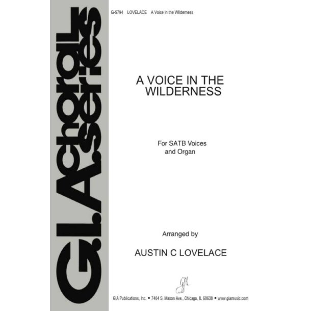 A Voice in the Wilderness