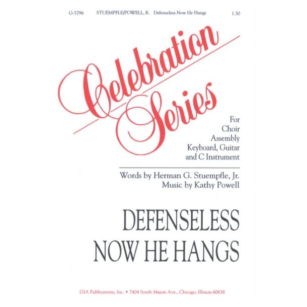 Defenseless Now He Hangs : C Instrument