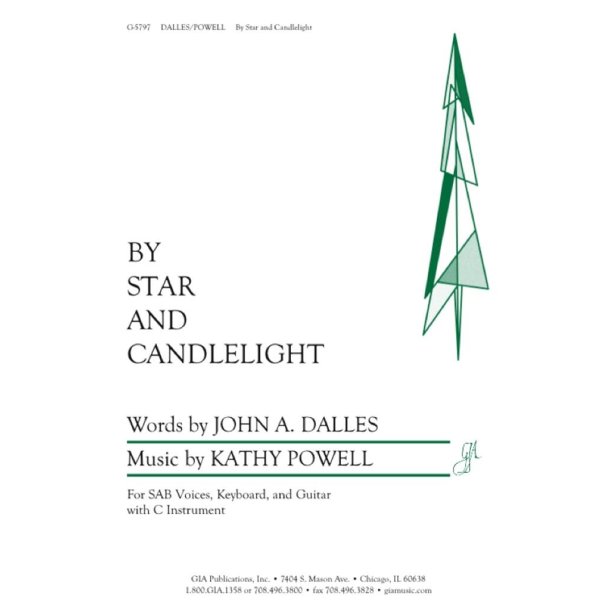 By Star and Candlelight (O Holy Light of Jesus) : C Instrument