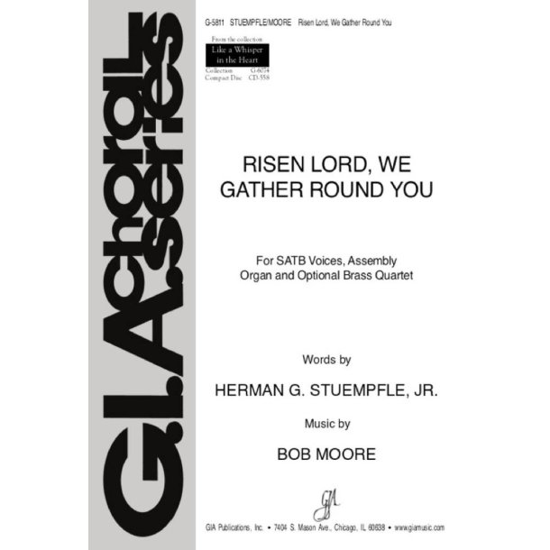 Risen Lord, We Gather Round You : Brass quartet - 2 Trumpets, 2 Trombones, Full Score