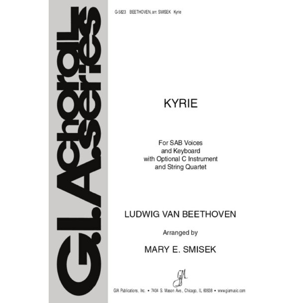 Kyrie : C Instrument- Violin I- Violin II- Viola- Cello