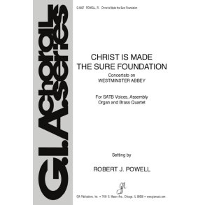 Christ Is Made the Sure Foundation : Brass quartet - 2 Trumpets, 2 Trombones