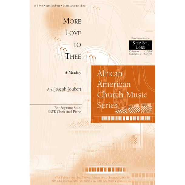 More Love to Thee