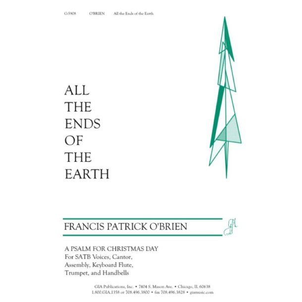 All the Ends of the Earth (Psalm 98) : Flute, B-flat Trumpet, 10 Handbells