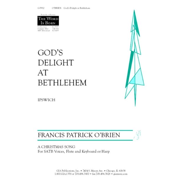 God's Delight at Bethlehem : Flute