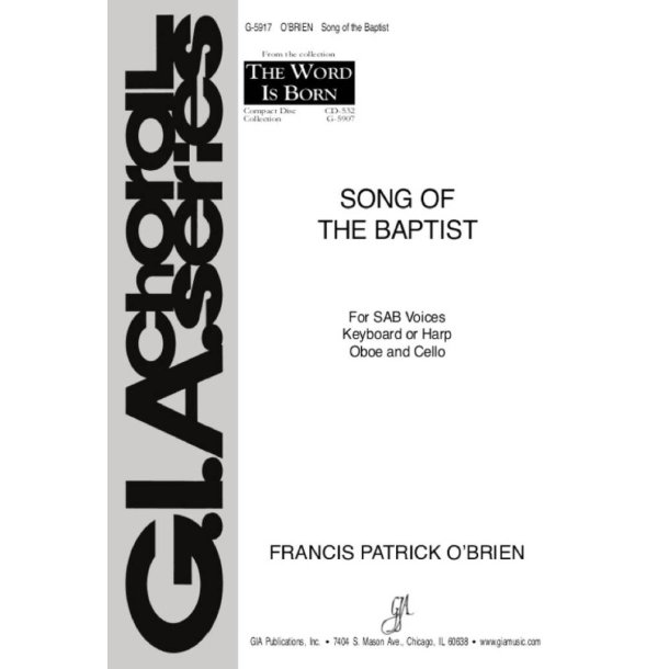 Song of the Baptist : Oboe, Cello,