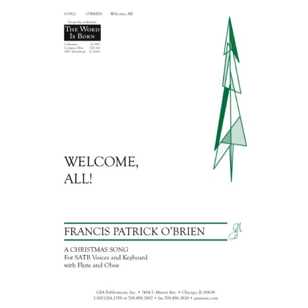 Welcome All! : Flute, Oboe